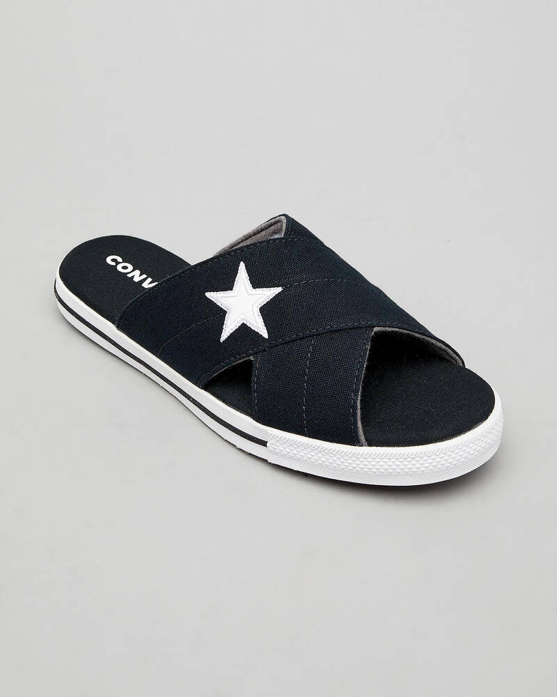 Converse One Star Slide Sandals for Womens
