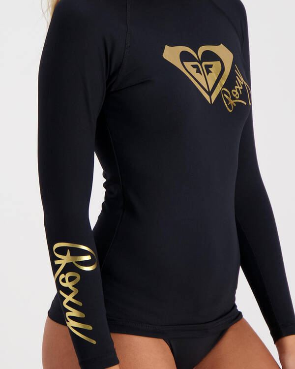 Roxy Gentle Heart Long Sleeve Rash Vest for Womens
