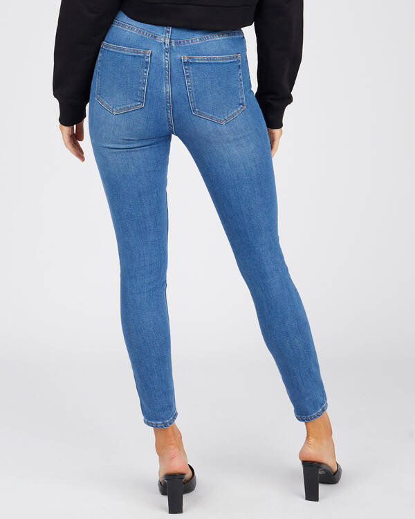 Ziggy Denim Skyscraper Super High Rise Skinny Jeans for Womens