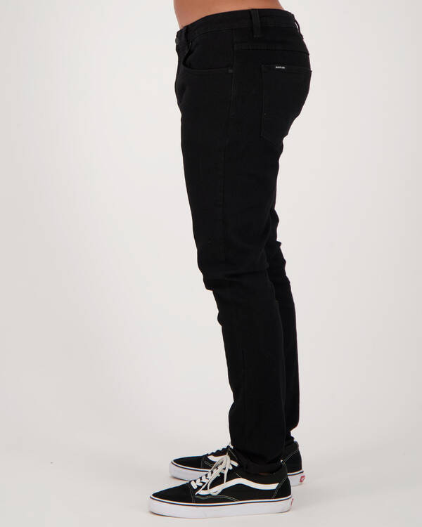 Black Palms The Tapered Slim Jeans for Mens