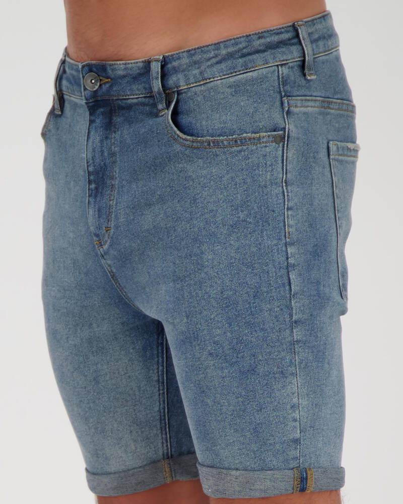 Billabong Versa Denim Rollup Short for Mens