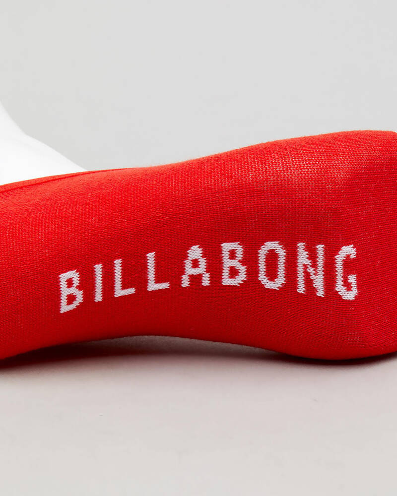Billabong Womens Invisible Socks for Womens
