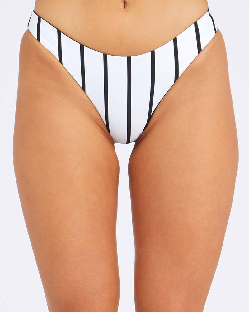 Topanga Cool Stripe Bikini Bottom for Womens