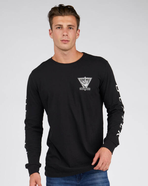 Dexter Fearless Long Sleeve T-Shirt for Mens
