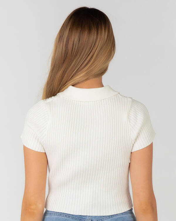 Into Fashions Right On Knit Top for Womens
