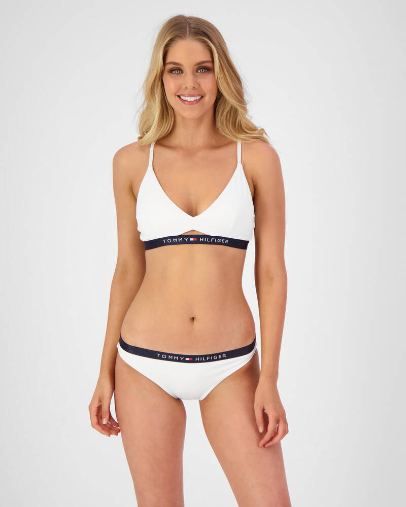 Tommy Hilfiger Core Solid Logo Bikini Bottom for Womens