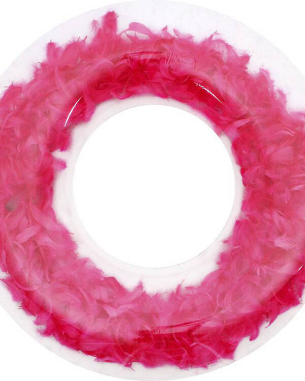 Mooloola Inflatable Feather Ring for Womens