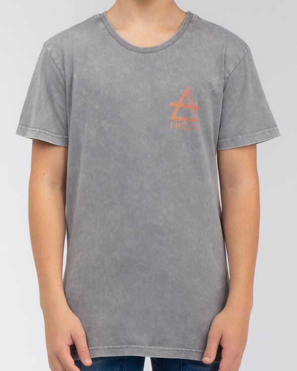 Lucid Boys Geomet Dimension T-Shirt for Mens