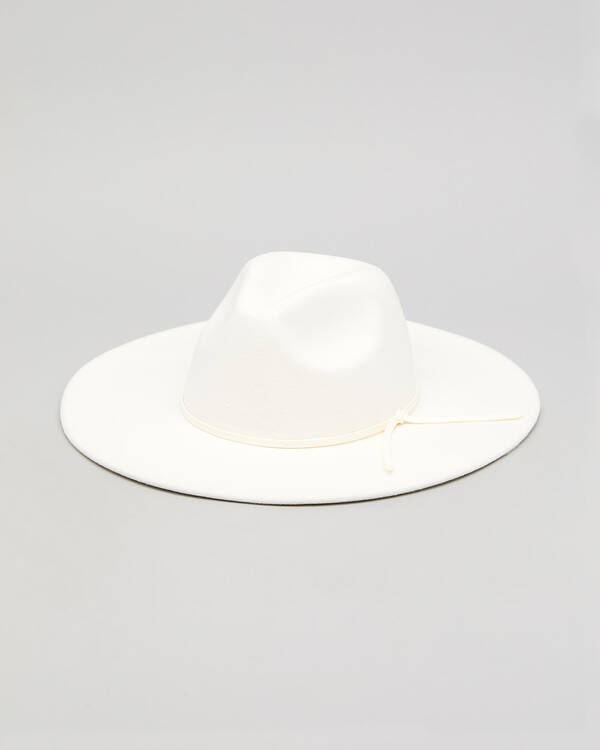 Mooloola Archie Wide Brim Felt Hat for Womens