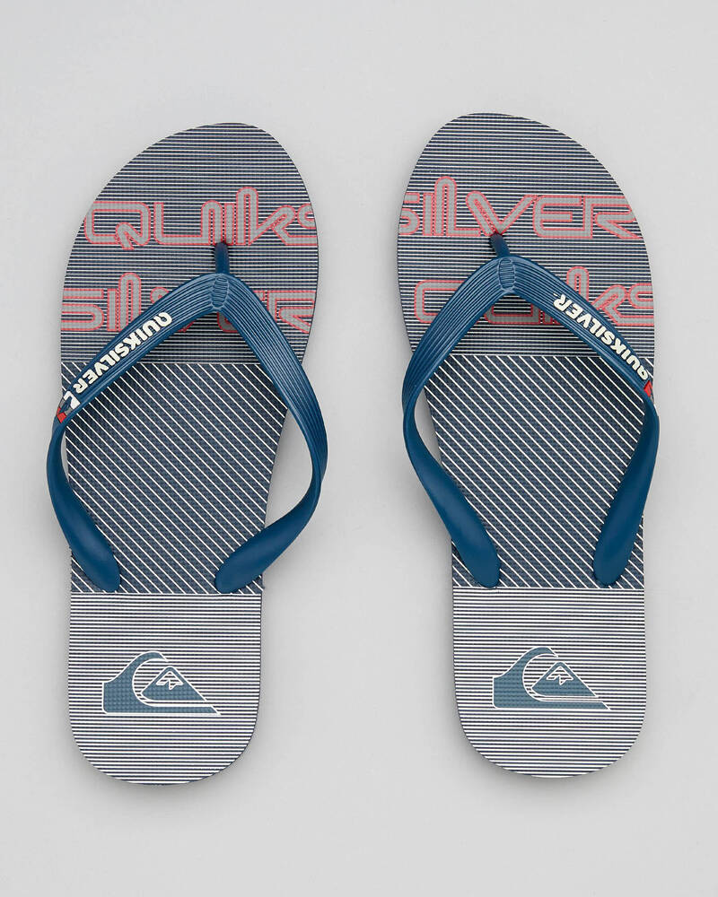 Quiksilver Molokai Fluid Force II Thongs for Mens