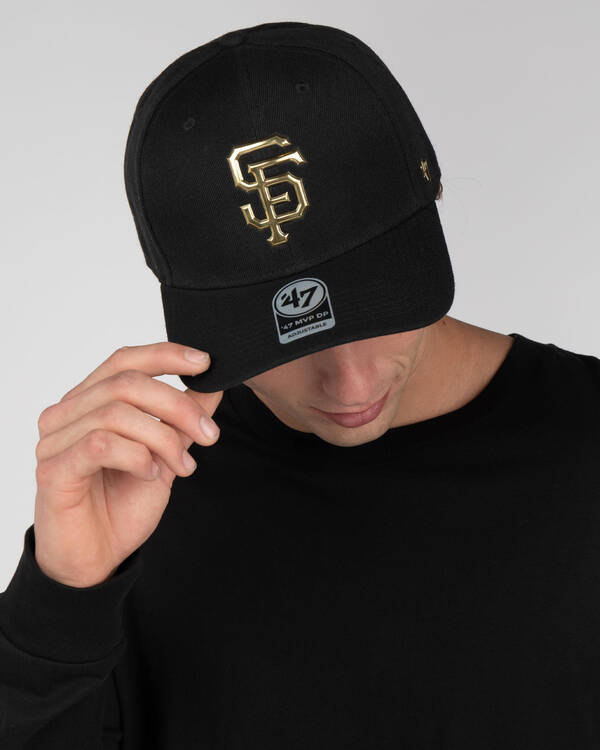 Forty Seven San Francisco Giants Caster Chrome Snapback Cap for Mens