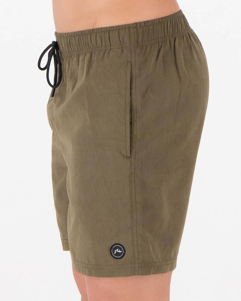 Rusty Dynamic Elastic Waist Shorts for Mens