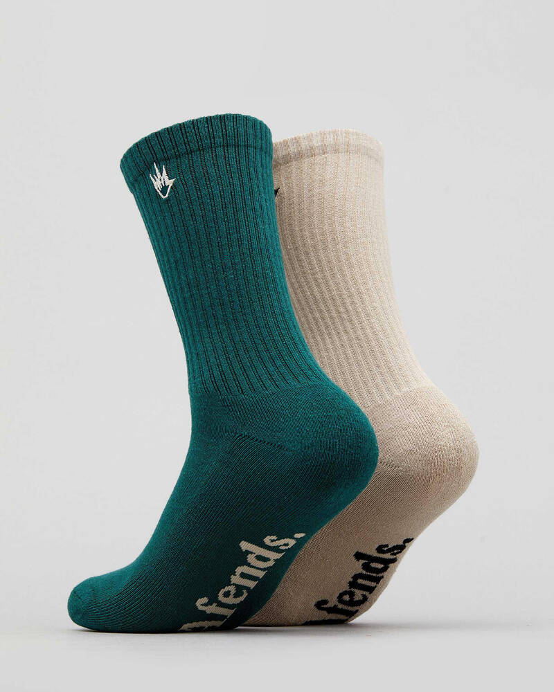 Afends Flame Sock Two Pack for Mens