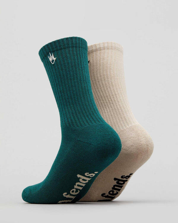 Afends Flame Sock Two Pack for Mens