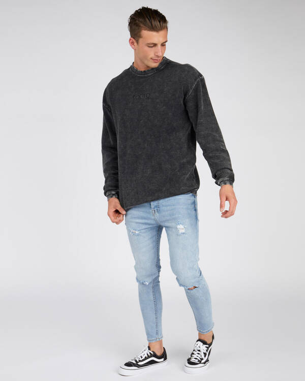 Lucid Ingrained Long Sleeve T-Shirt for Mens
