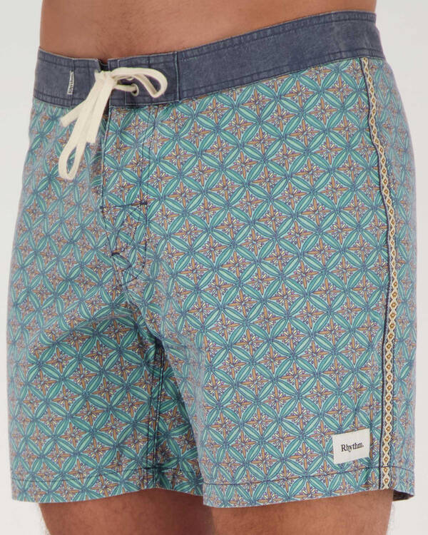 Rhythm Sumba Trunk Board Shorts for Mens