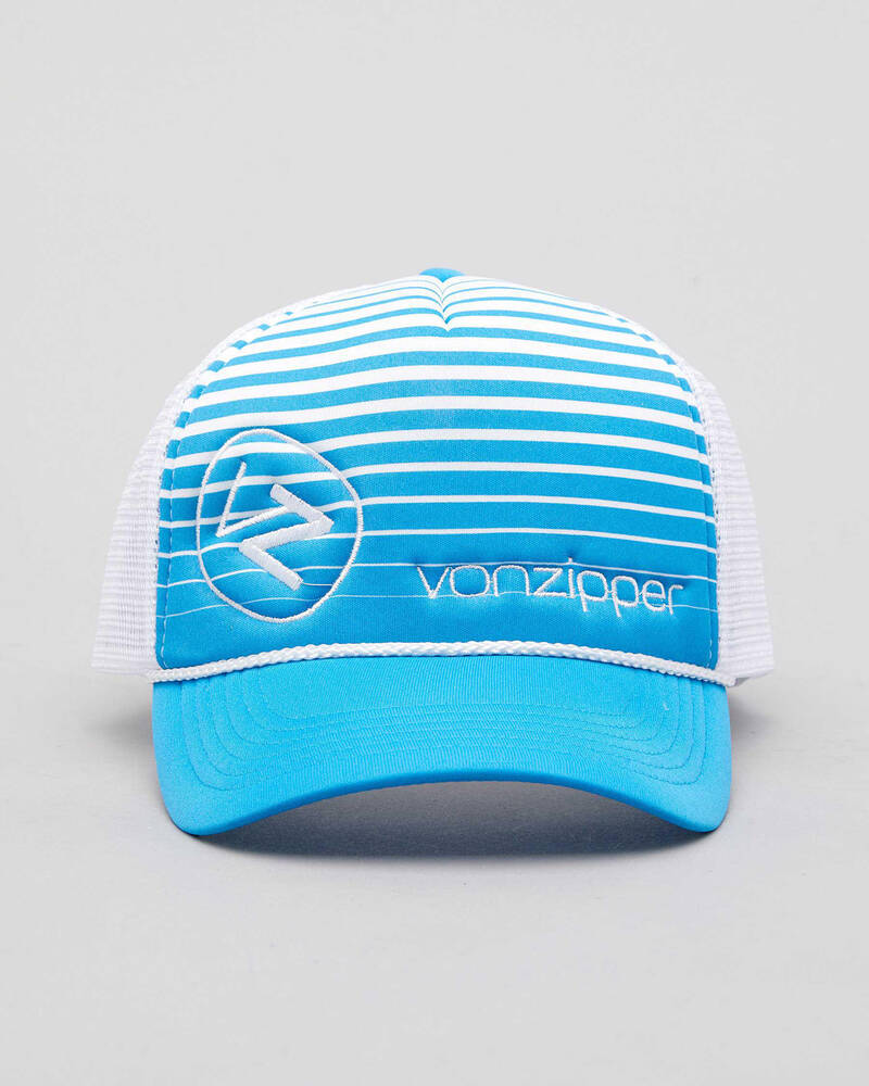 VonZipper Moby Coloured Lines Trucker Cap for Mens