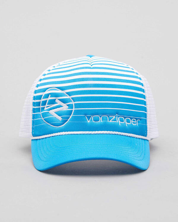 VonZipper Moby Coloured Lines Trucker Cap for Mens