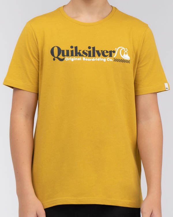 Quiksilver Boys' Check Yo Self T-Shirt for Mens