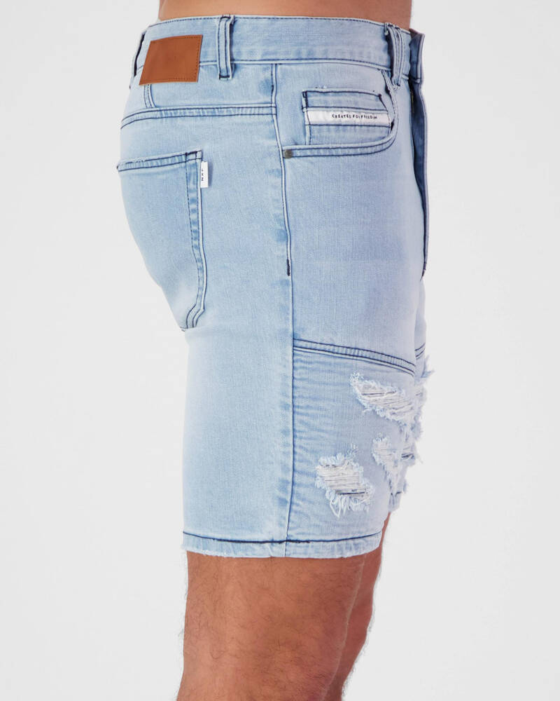 Nena & Pasadena Combination Denim Short for Mens