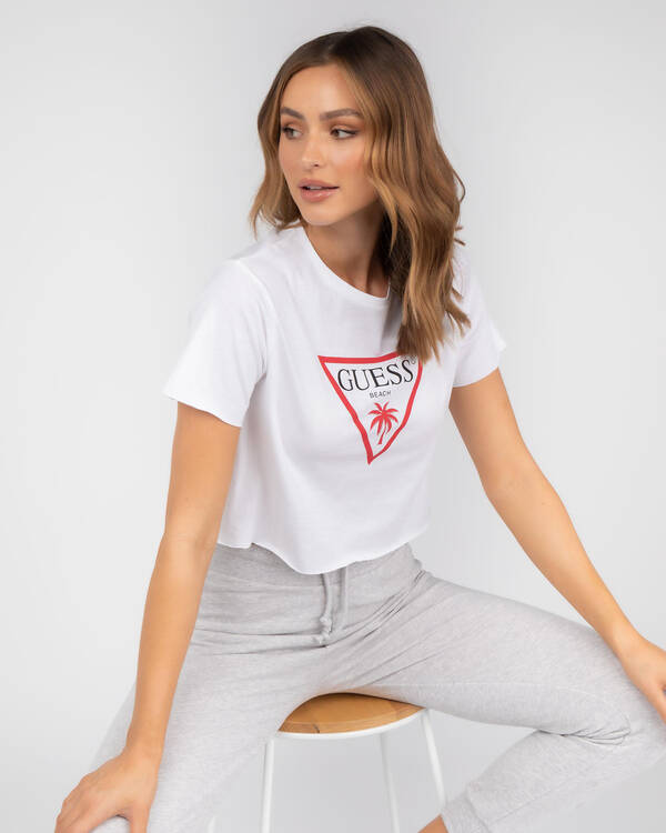 GUESS Jeans Beachwear T-Shirt for Womens