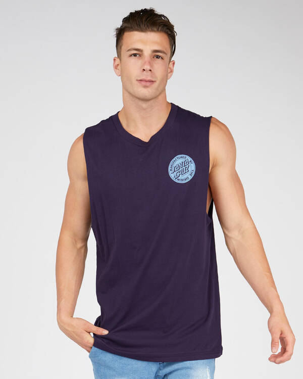 Santa Cruz MFG Dot Solar Muscle Tank for Mens