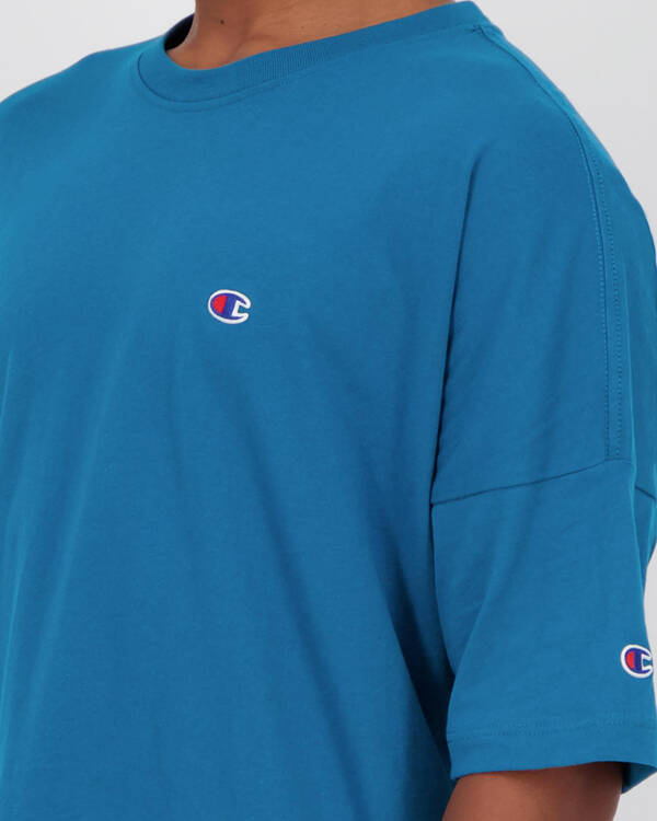 Champion ID Collection Script T-shirt for Mens