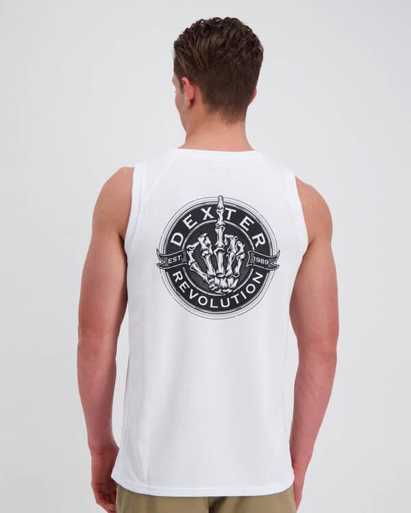 Dexter Bare Bones Mesh Singlet for Mens