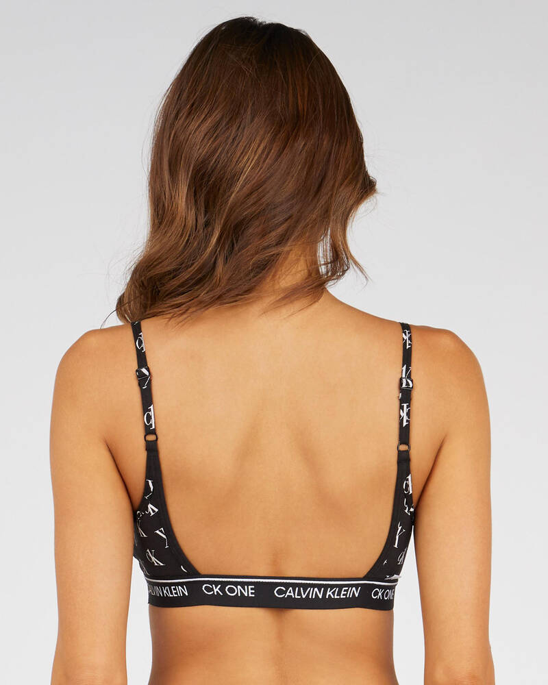 Calvin Klein CK One Unlined Bralette for Womens