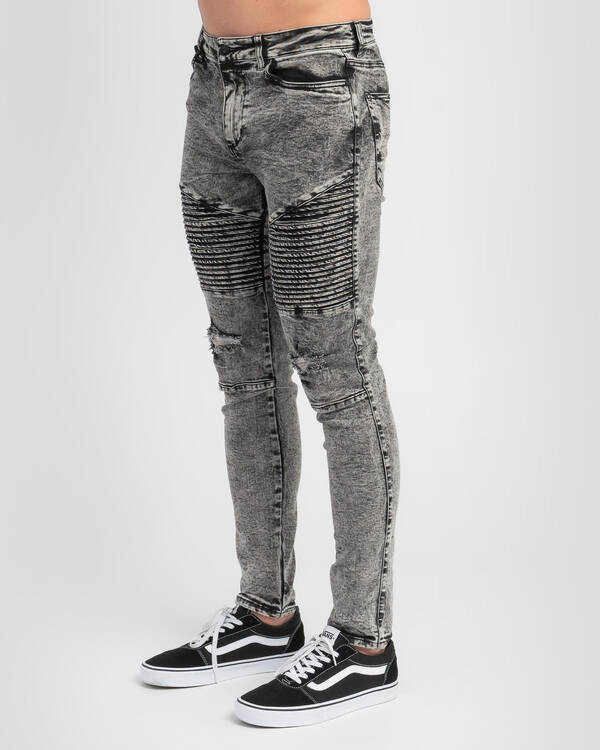 Lucid Grid Jeans for Mens