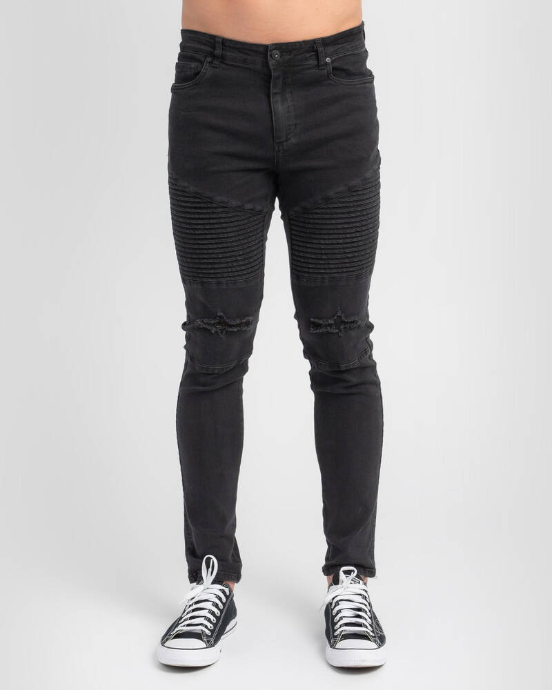Lucid Grid Jeans for Mens
