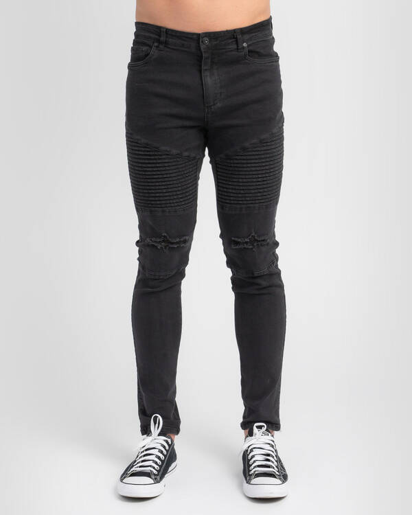 Lucid Grid Jeans for Mens