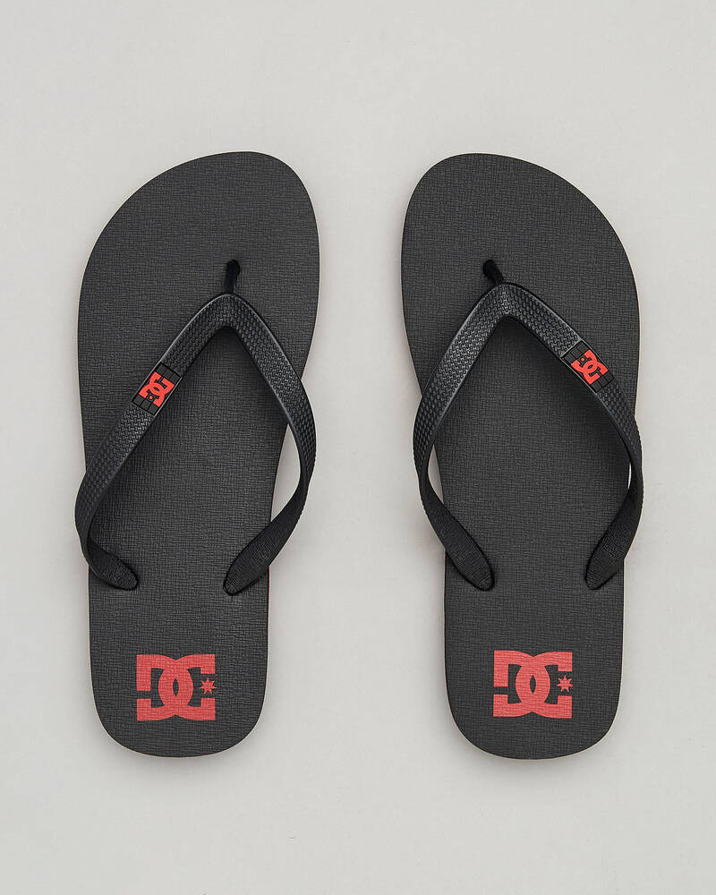 DC Shoes Spray Thongs for Mens