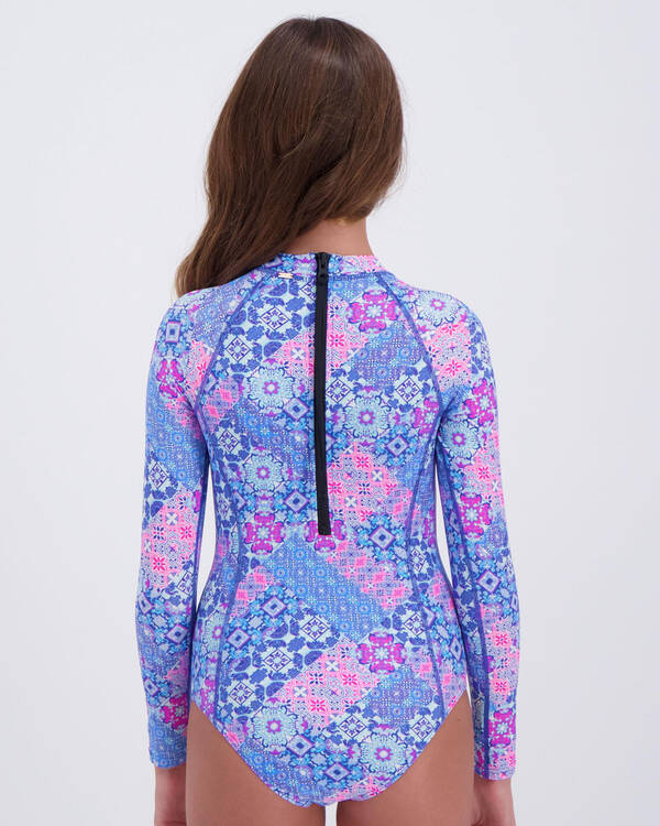 Kaiami Girls Elise Tile Long Sleeve Surfsuit for Womens
