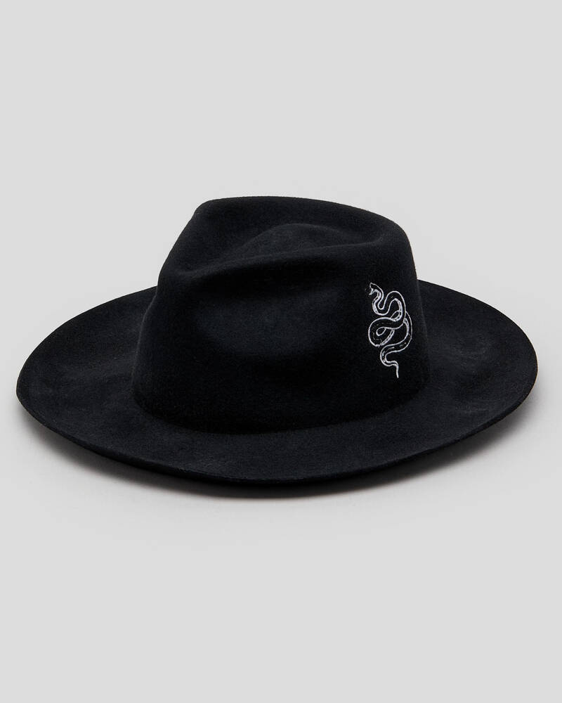 Billy Bones Club The Snake Fedora Hat for Mens