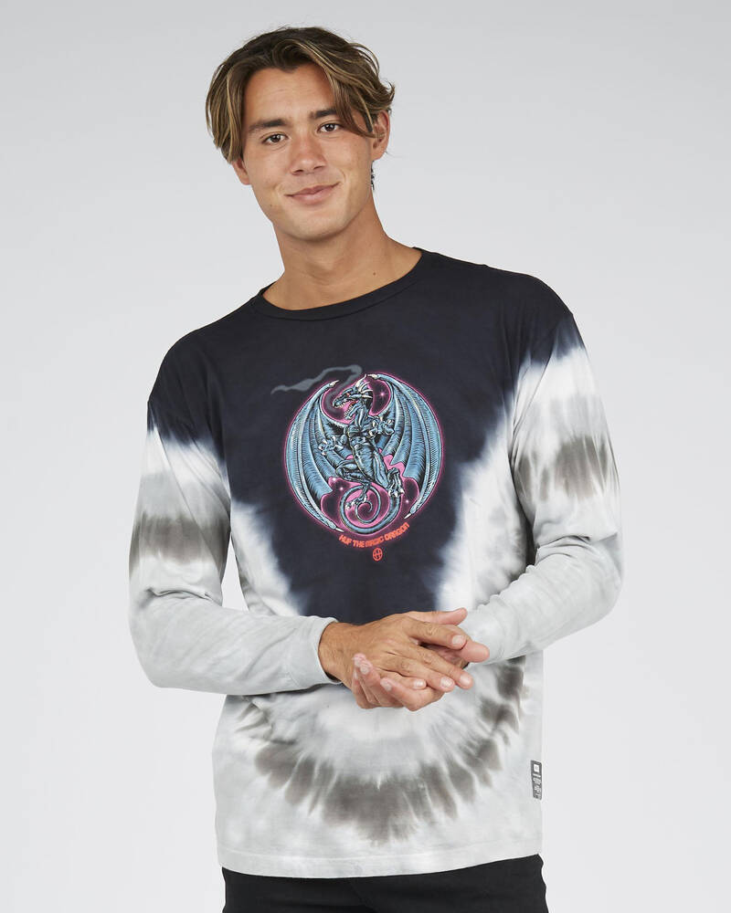 Huf The Magic Dragon Long Sleeve T-Shirt for Mens