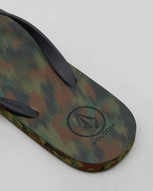 Volcom Rocker 2 Solid Thongs for Mens