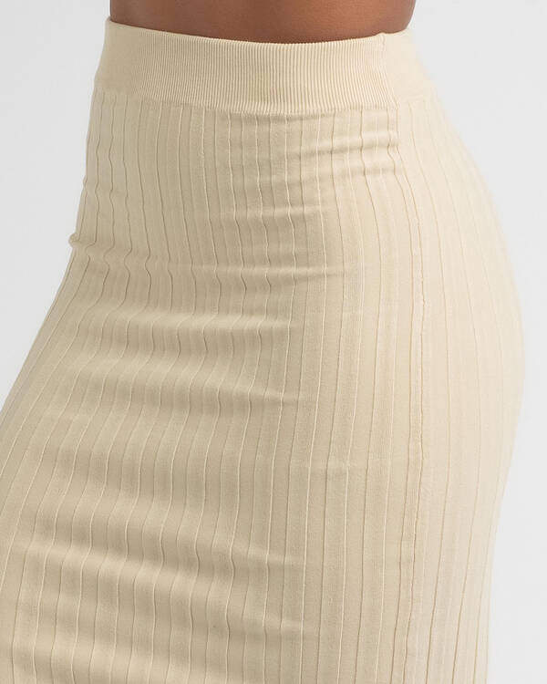Ava And Ever Halsey Knit Midi Skirt for Womens