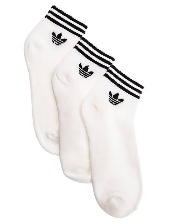 Adidas Womens Solid Crew 3 Pack Socks for Womens