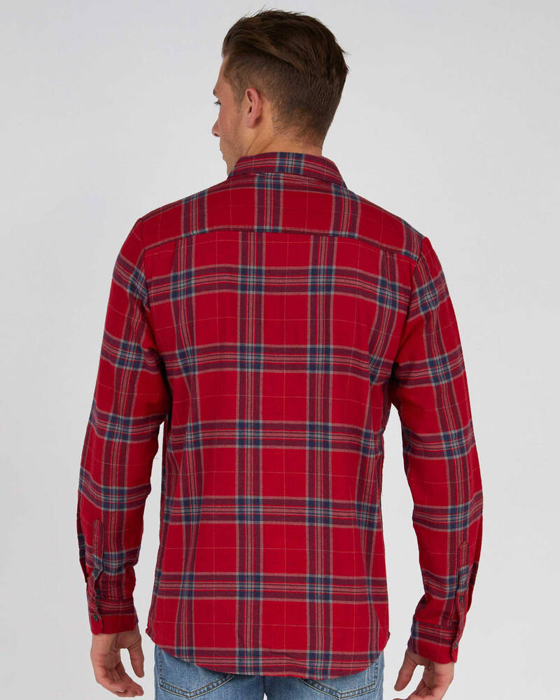 Volcom Caden Plaid Long Sleeve Shirt for Mens