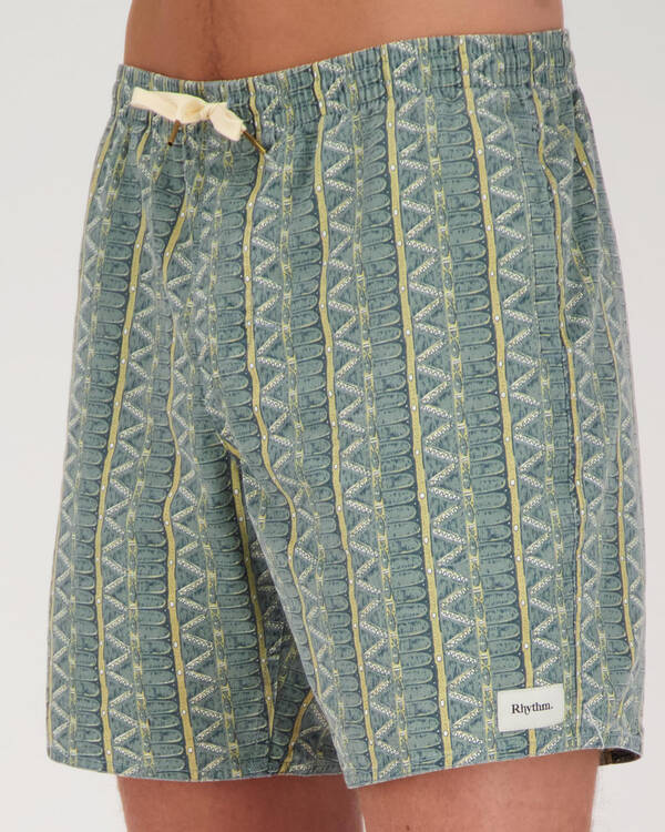 Rhythm Tribe Stripe Jam Short for Mens