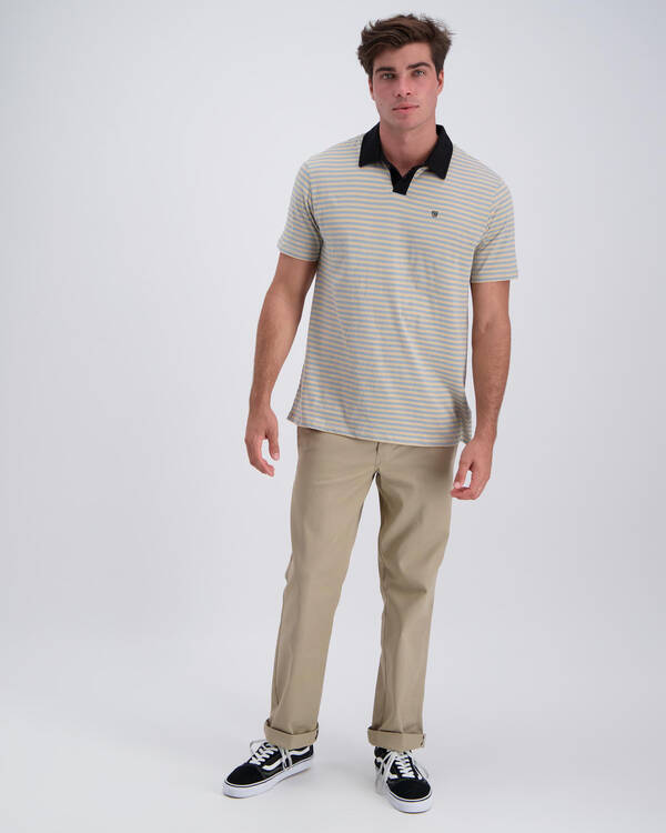 Brixton Pablo Knit Polo Shirt for Mens