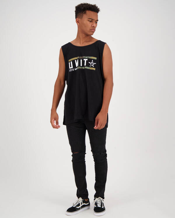 Unit Livin Large Squad Singlet for Mens