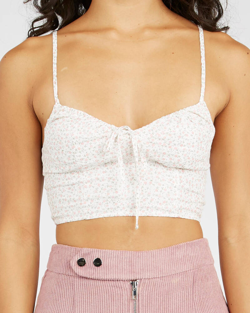 Mooloola Serena Print Crop Top for Womens