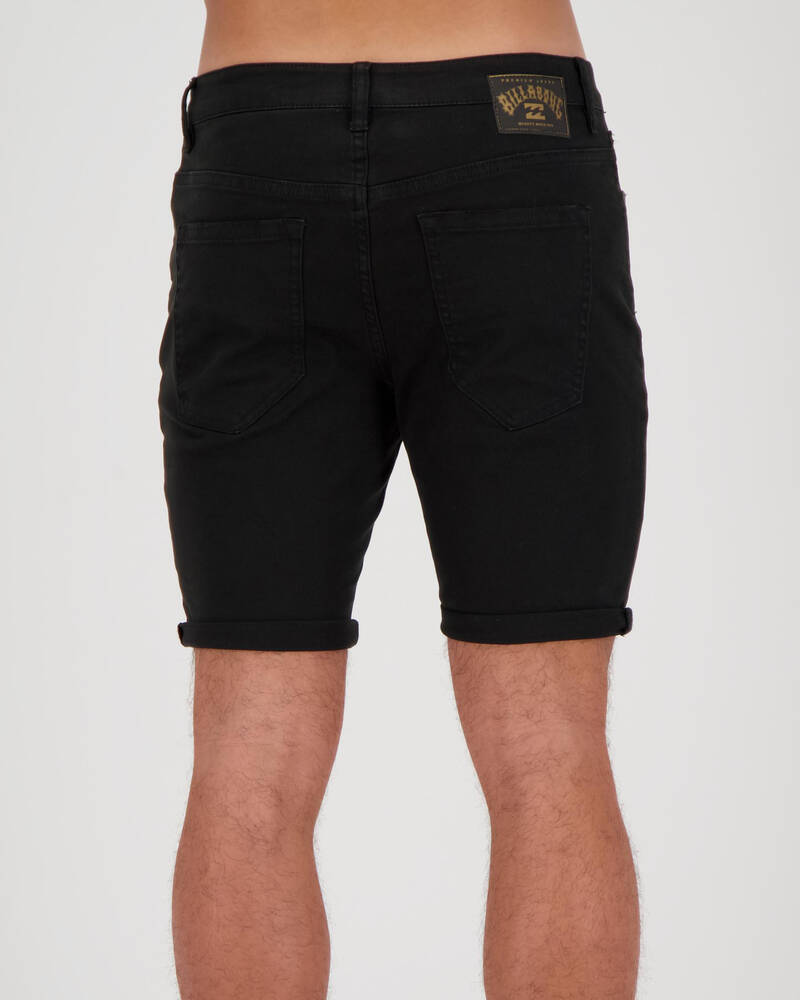 Billabong Versa Denim Rollup Short for Mens
