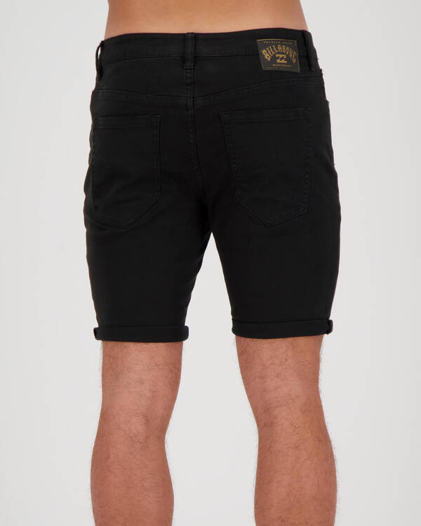 Billabong Versa Denim Rollup Short for Mens