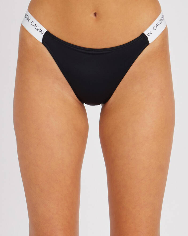 Calvin Klein CK Logo Bikini Bottom for Womens