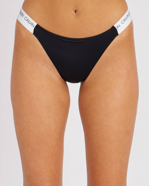 Calvin Klein CK Logo Bikini Bottom for Womens