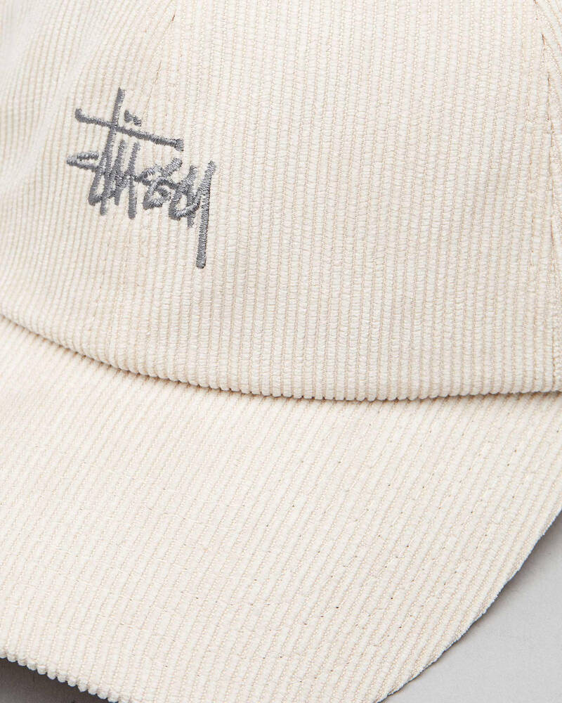 Stussy Graffiti Cord Low Pro Cap for Womens