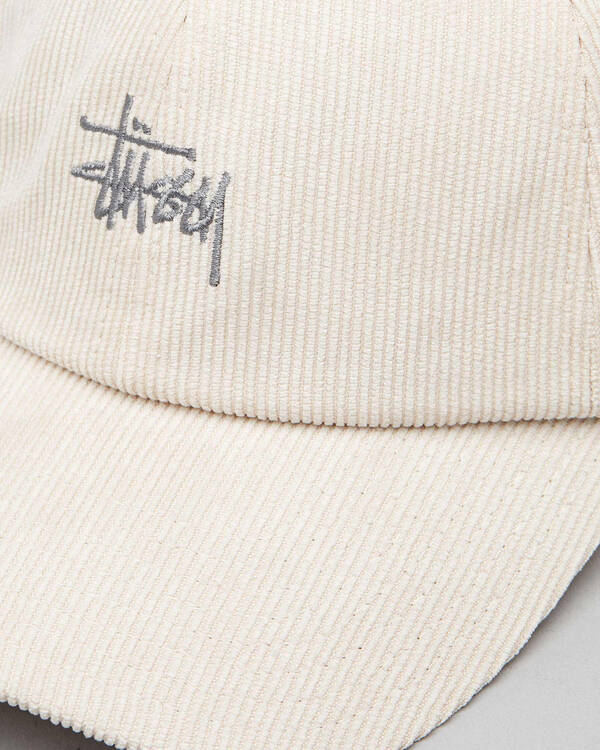 Stussy Graffiti Cord Low Pro Cap for Womens